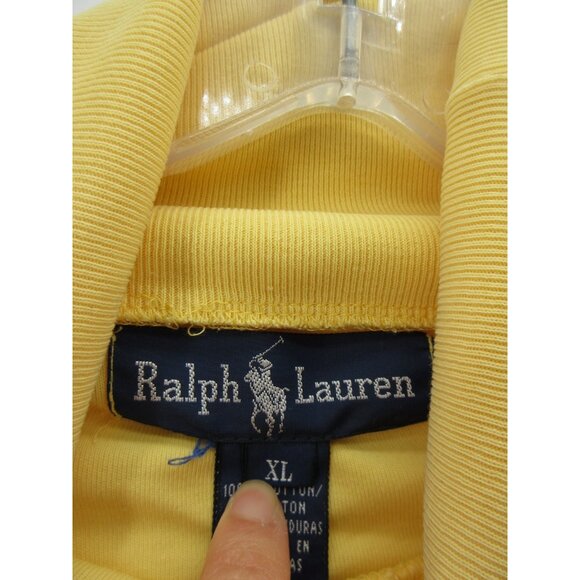 VINTAGE Ralph Lauren Shirt XL Turtleneck Base Layer Pony Logo T 90s * - Picture 10 of 12